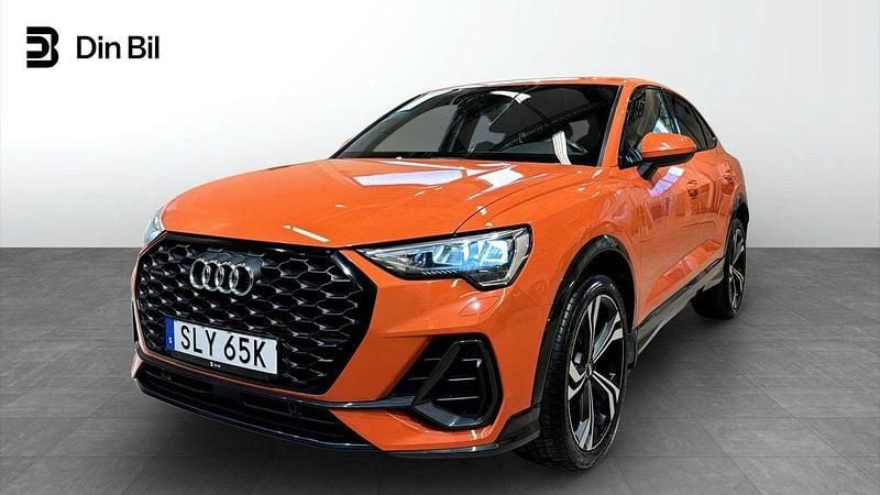 Orange Begagnad 2020 Audi Q3 Proline SUV | 329 900 kr (Marknadspris) - Bild 1/4