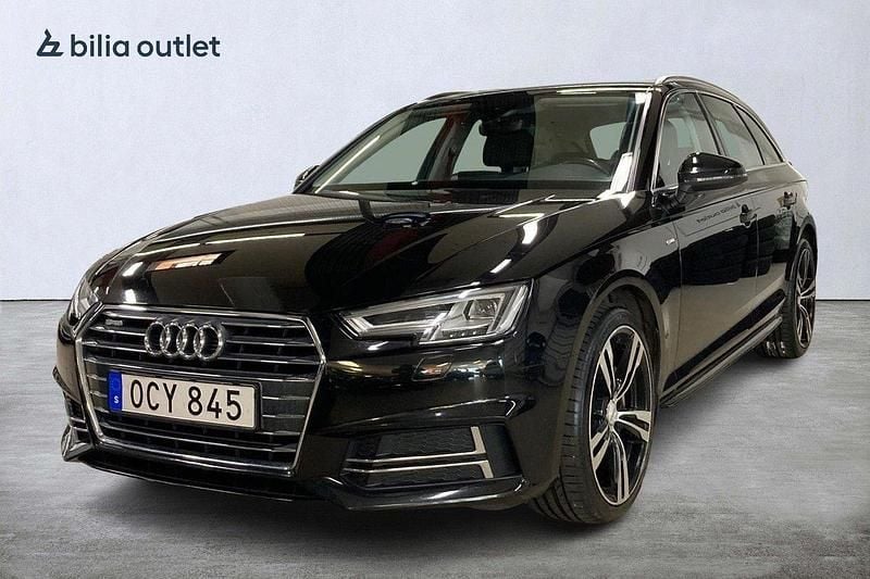 Svart Begagnad 2016 Audi A4 S-Line Kombi | 169 900 kr (Marknadspris) - Bild 1/3