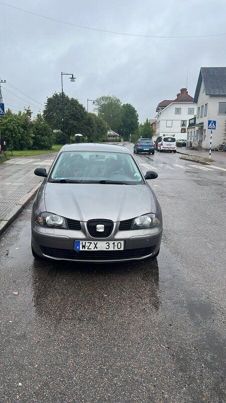 Grå Begagnad 2006 Seat Ibiza Halvkombi | 20 000 kr (Marknadspris) - Bild 1/4