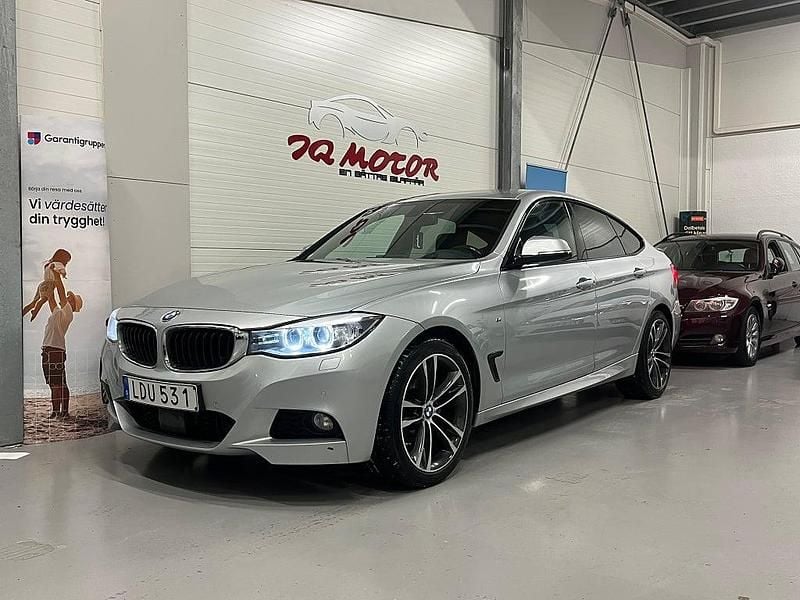 Silver Begagnad 2015 BMW 320 Gran Turismo M Sport Halvkombi | 169 900 kr (Marknadspris) - Bild 1/4