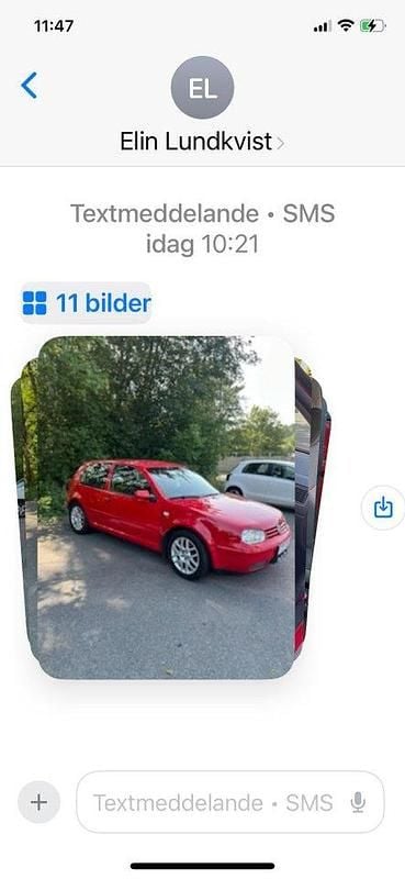 Röd Begagnad 2003 VW Golf IV GTI Halvkombi | 23 000 kr (Superpris) - Bild 1/4