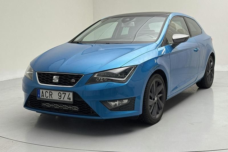 Blå Begagnad 2014 Seat Leon SC FR Halvkombi | 69 800 kr - Bild 1/4