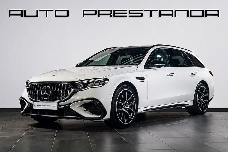 Vit Begagnad 2024 Mercedes E53 AMG AMG Kombi | 1 150 000 kr - Bild 1/4