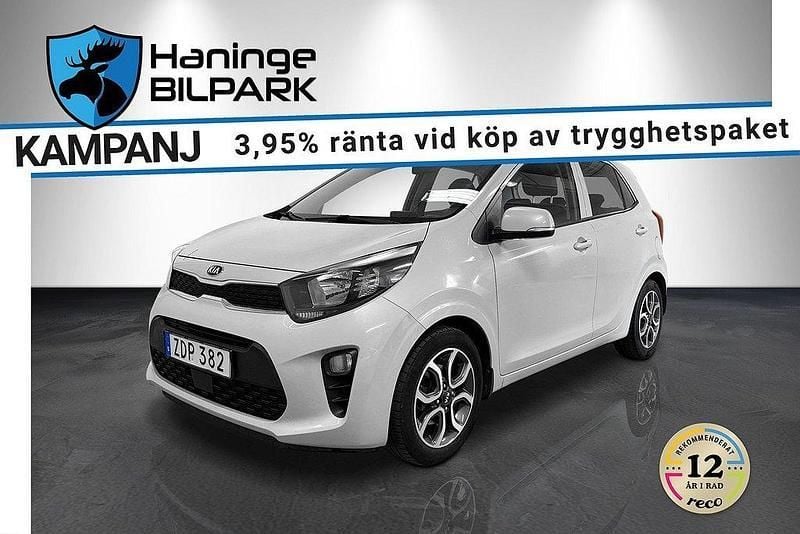 Gul Begagnad 2018 Kia Picanto Advance Halvkombi | 79 900 kr (Marknadspris) - Bild 1/2