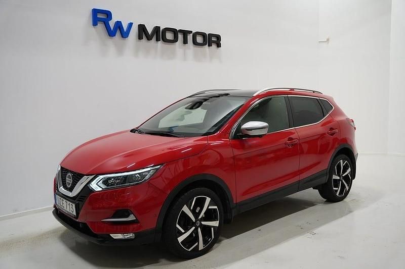 Röd Begagnad 2018 Nissan Qashqai 360º SUV | 189 900 kr (Marknadspris) - Bild 1/4