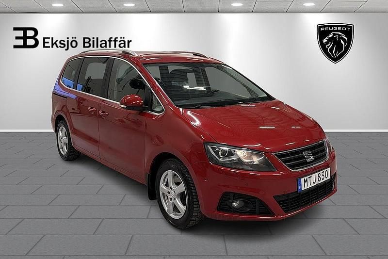Begagnad Seat Alhambra 184 HK (135 kW) 2015 Röd Minibuss