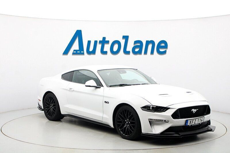 Oxford white Begagnad 2018 Ford Mustang GT Sportkupé | 399 900 kr (Marknadspris) - Bild 1/3
