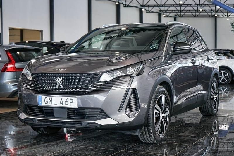 Begagnad Peugeot 3008 GT-line 301 HK (221 kW) 2022 Grå SUV