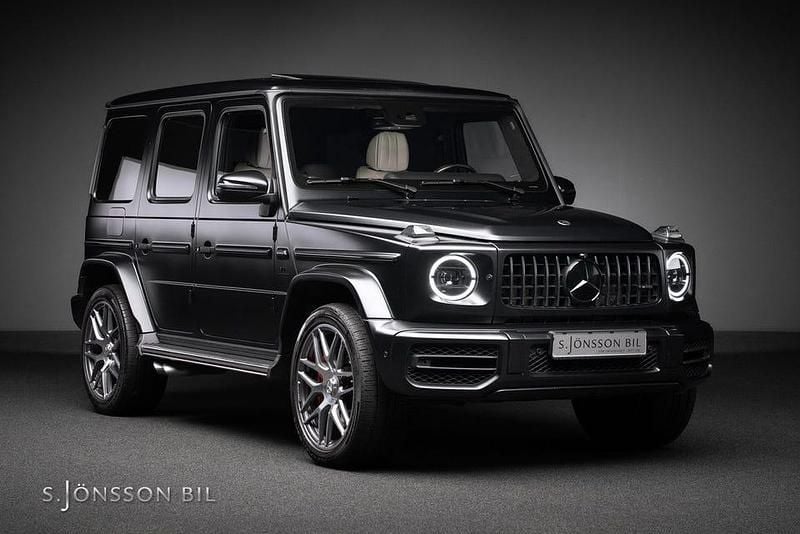 Begagnad Mercedes G63 AMG Exclusive 585 HK (430 kW) 2024 Manufaktur nattsvart magno SUV