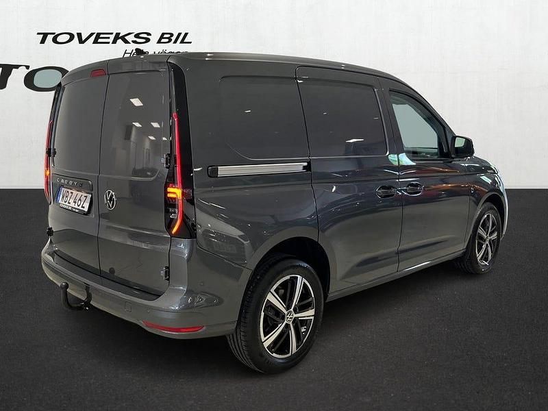 Ny VW Caddy 122 HK (89 kW) 2025 Indiumgrå metallic Minibuss