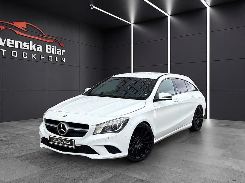 Vit Begagnad 2015 Mercedes CLA200 Shooting Brake Kombi | 179 900 kr (Lite dyr) - Bild 1/4
