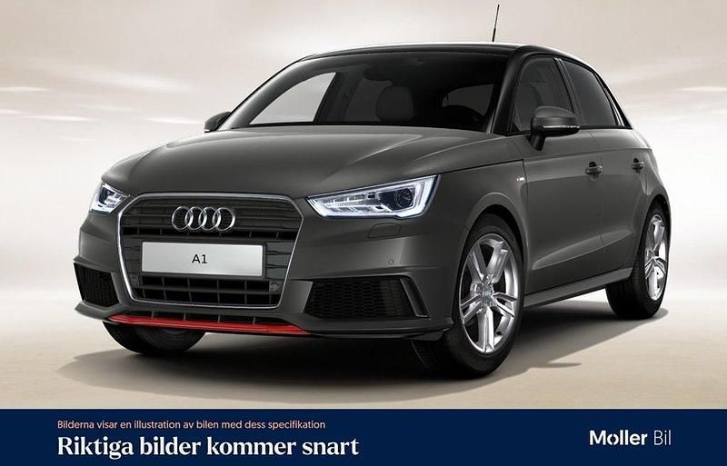 Grå Begagnad 2016 Audi A1 Sportback Halvkombi | 149 900 kr - Bild 1/4