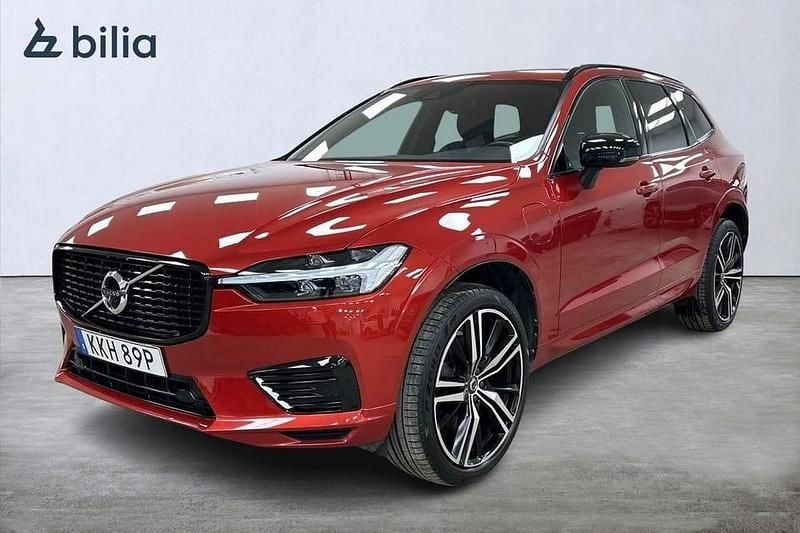 Begagnad Volvo XC60 R-Design 344 HK (253 kW) 2021 Röd SUV