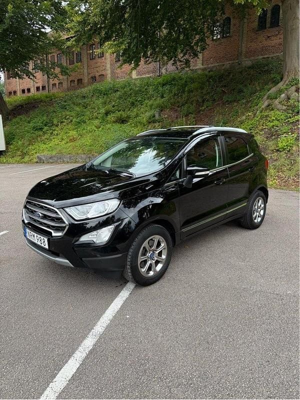 Svart Begagnad 2018 Ford Ecosport Titanium SUV | 85 000 kr (Marknadspris) - Bild 1/4