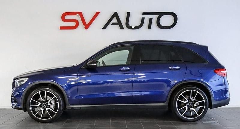 Begagnad Mercedes GLC43 AMG AMG 367 HK (269 kW) 2018 Blå SUV