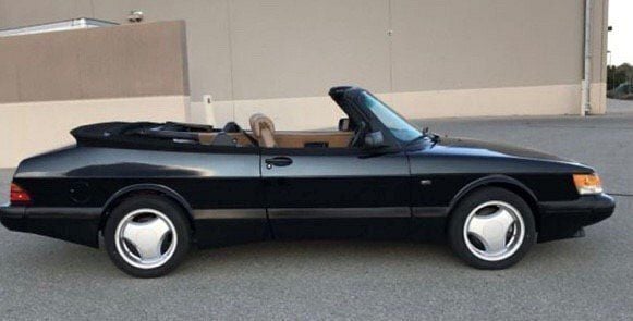 Begagnad Saab 900 Cabriolet 1994 Svart Cab