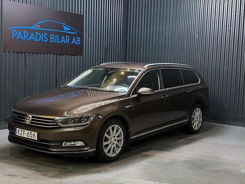 Brun Begagnad 2015 VW Passat GT Kombi | 139 900 kr (Marknadspris) - Bild 1/4