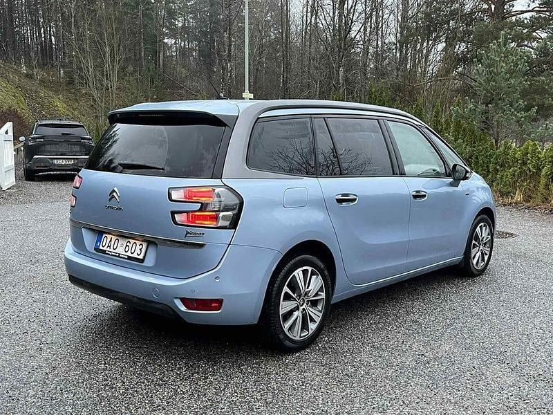 Begagnad Citroën Grand C4 Picasso 116 HK (85 kW) 2013 Blå Minibuss