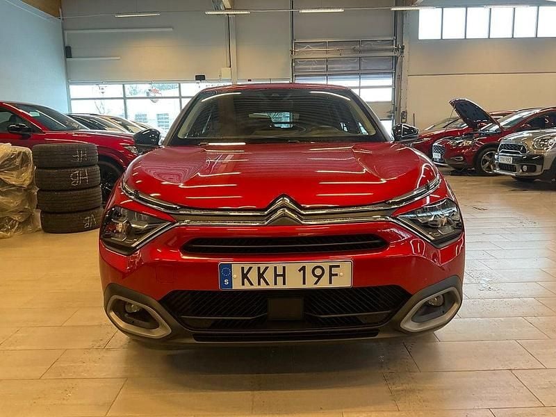 Begagnad Citroën C4 PureTech 131 HK (96 kW) 2021 Röd Halvkombi