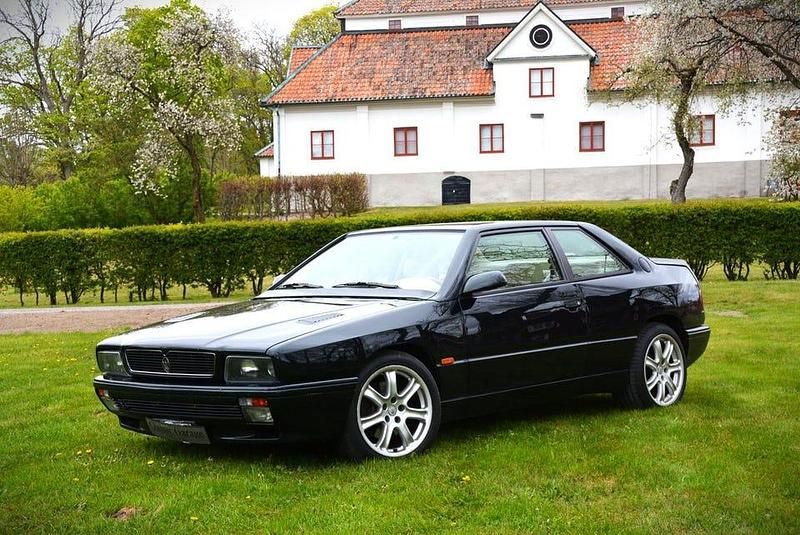 Begagnad Maserati Ghibli GT 305 HK (224 kW) 1995 Dark green/cream leather Sportkupé