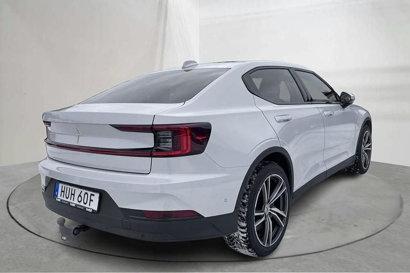 Begagnad Polestar 2 Long Range Dual motor 309 kW (421 HK) 2021 Silver Halvkombi