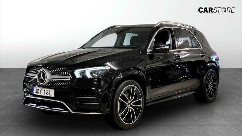 Svart Begagnad 2021 Mercedes GLE450 AMG AMG line SUV | 689 900 kr (Marknadspris) - Bild 1/4