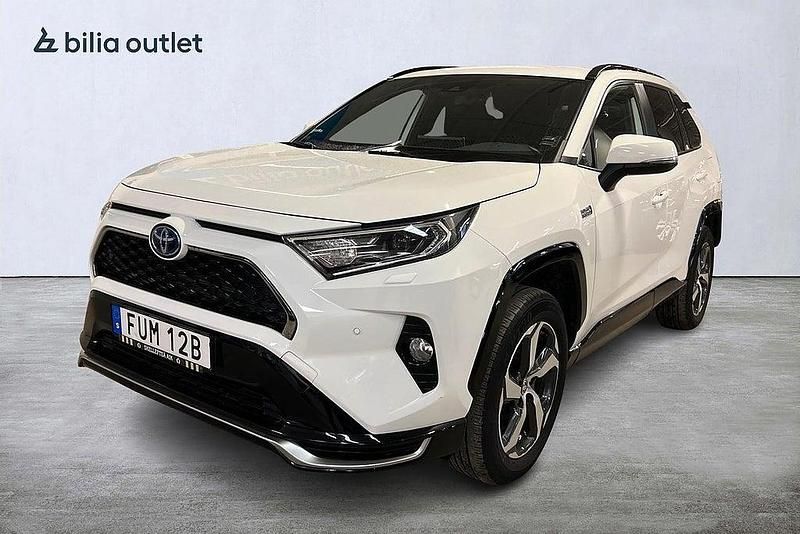 Vit Begagnad 2021 Toyota RAV4 Hybrid SUV | 369 900 kr - Bild 1/4