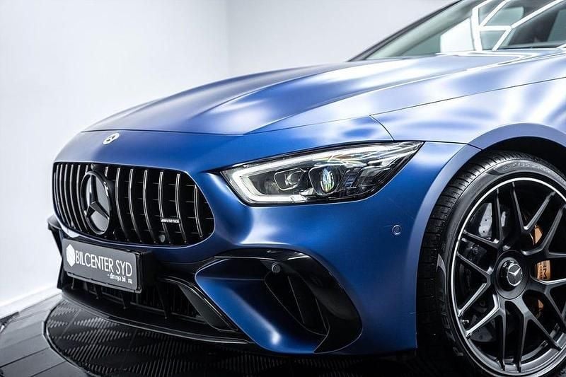 Begagnad Mercedes AMG GT 63 AMG 843 HK (620 kW) 2022 Blå Sportkupé