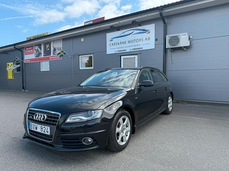 Svart Begagnad 2010 Audi A4 S-Line Kombi | 69 000 kr (Marknadspris) - Bild 1/4
