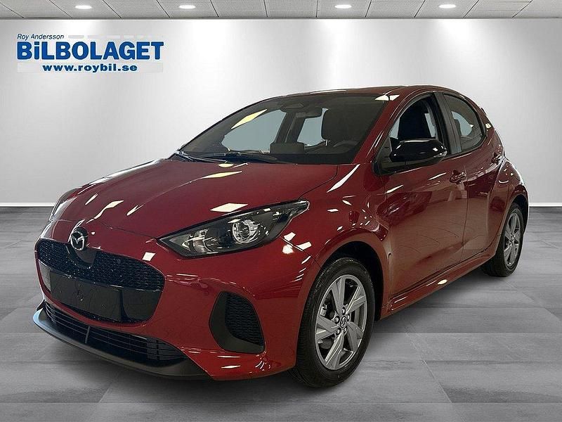 Röd Ny 2025 Mazda 2 Exclusive-Line Halvkombi | 281 400 kr (Lite dyr) - Bild 1/4