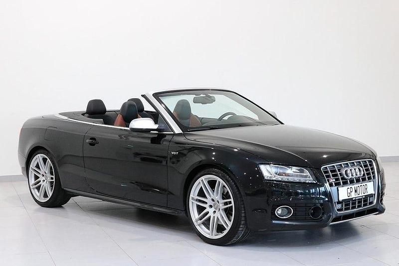 Begagnad Audi S5 333 HK (244 kW) 2010 Svart metallic Cab