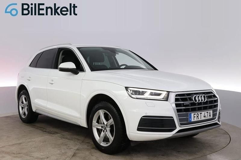 Vit Begagnad 2019 Audi Q5 Proline SUV | 298 900 kr (Marknadspris) - Bild 1/4