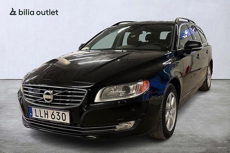 Begagnad Volvo V70 181 HK (133 kW) 2014 Svart Kombi