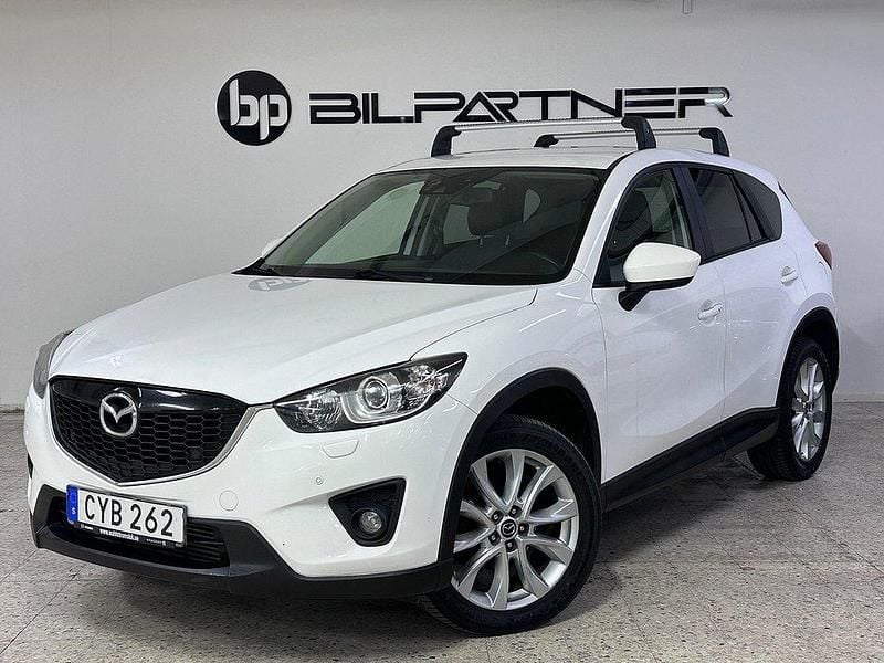 Vit Begagnad 2014 Mazda CX-5 SUV | 79 900 kr (Marknadspris) - Bild 1/4