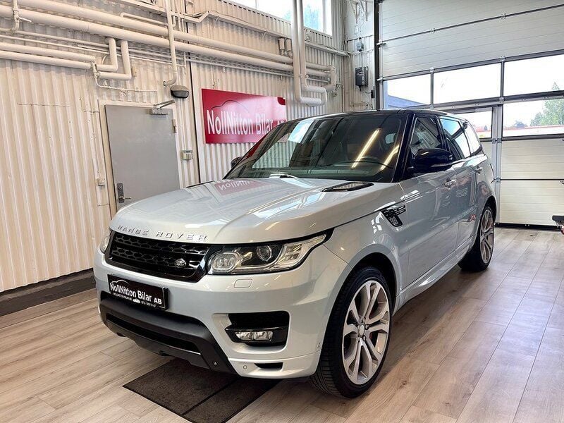 Grå Begagnad 2014 Land Rover Range Rover Sport Autobiography SUV | 399 900 kr (Dyr) - Bild 1/4