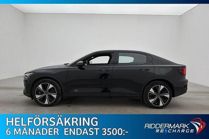 Svart Begagnad 2023 Polestar 2 Plus Halvkombi | 309 800 kr (Bra pris) - Bild 1/3