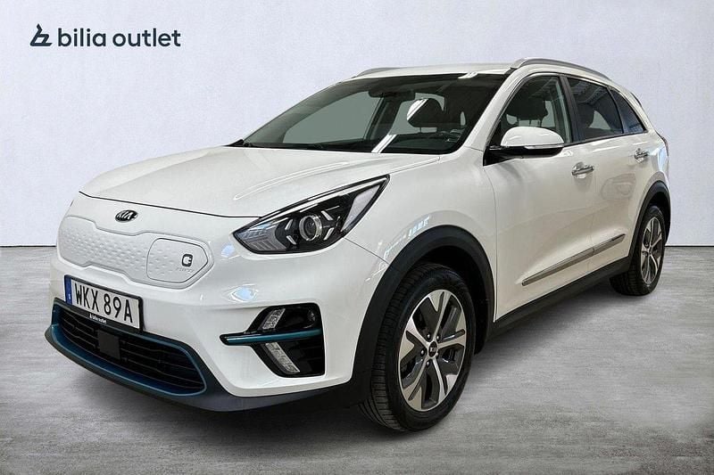 Vit Begagnad 2021 Kia e-Niro Advance SUV | 219 900 kr (Superpris) - Bild 1/4