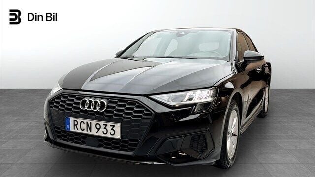 Brilliantsvart Begagnad 2023 Audi A3 Proline | 259 000 kr (Bra pris) - Bild 1/4