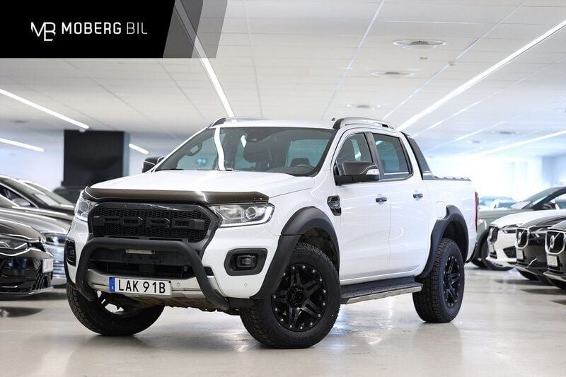 Vit Begagnad 2019 Ford Ranger Wildtrack Pickup | 339 900 kr (Marknadspris) - Bild 1/3