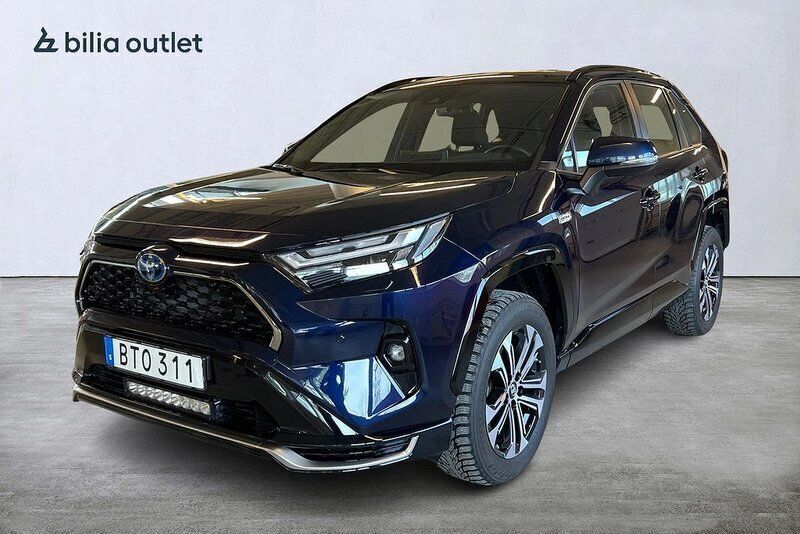 Blå Begagnad 2022 Toyota RAV4 Hybrid Active SUV | 389 900 kr (Bra pris) - Bild 1/3