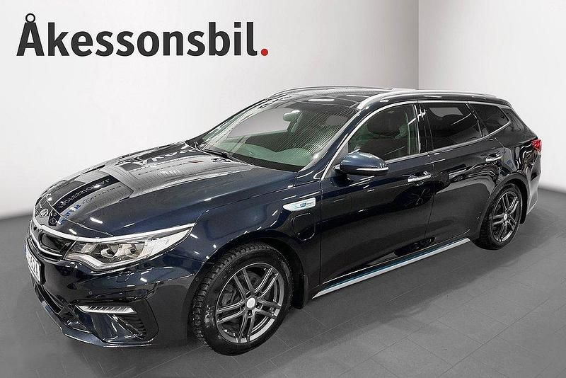 Blå Begagnad 2019 Kia Optima Hybrid 2 Sedan | 229 000 kr (Dyr) - Bild 1/4