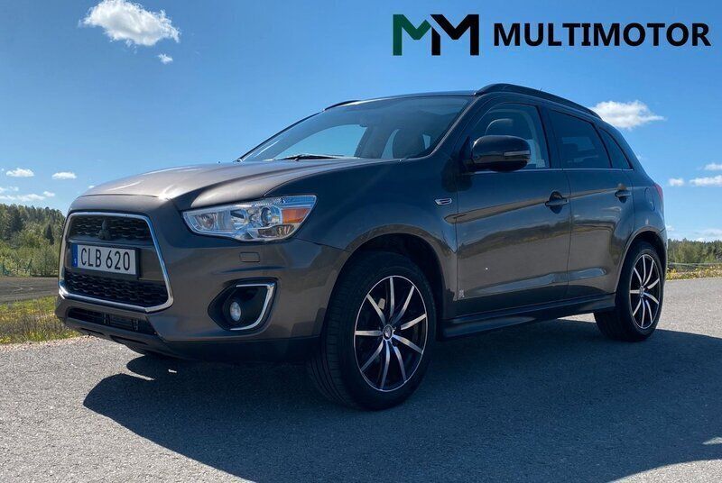 Mörkgrå (grå) Begagnad 2013 Mitsubishi ASX SUV | 84 900 kr (Marknadspris) - Bild 1/4