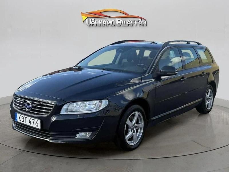 Grå Begagnad 2016 Volvo V70 Kinetic Kombi | 134 900 kr (Marknadspris) - Bild 1/4