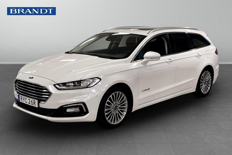 Vit Begagnad 2019 Ford Mondeo Kombi | 199 900 kr (Marknadspris) - Bild 1/4