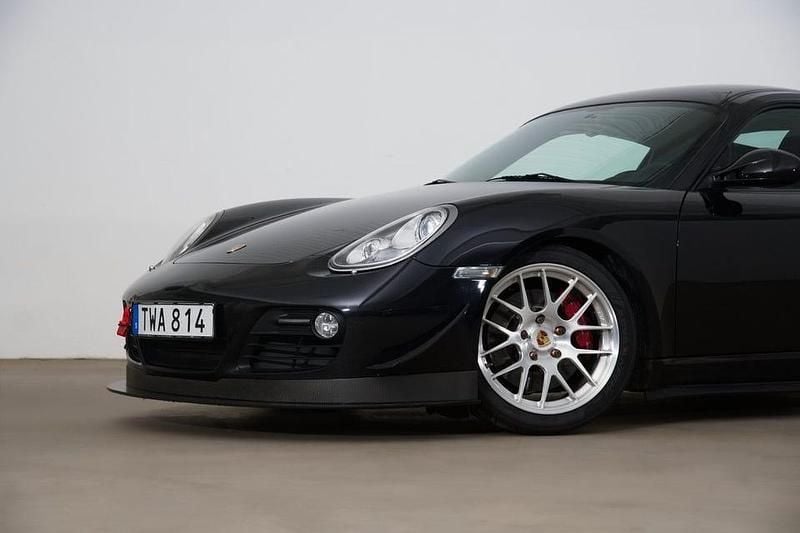 Begagnad Porsche Cayman S 320 HK (235 kW) 2011 Svart Sportkupé