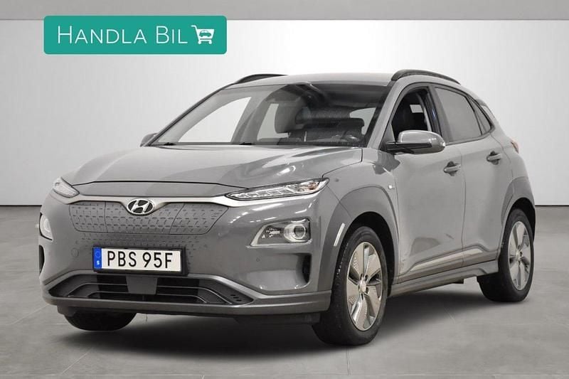 Grå Begagnad 2019 Hyundai Kona Premium SUV | 179 900 kr (Bra pris) - Bild 1/4