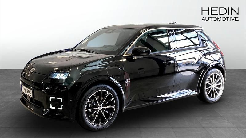 Svart (black) Ny 2025 Renault R5 Iconic Halvkombi | 409 900 kr (Marknadspris) - Bild 1/4