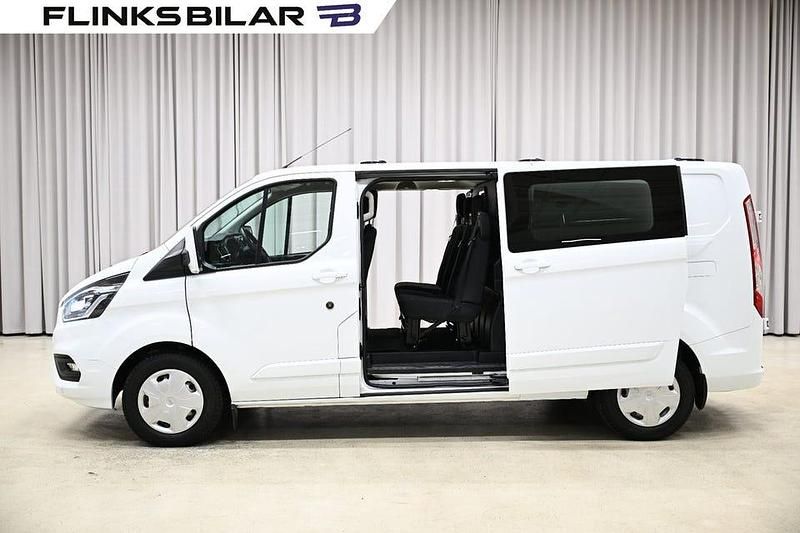 Vit Begagnad 2021 Ford Transit Custom Van | 299 900 kr (Dyr) - Bild 1/4