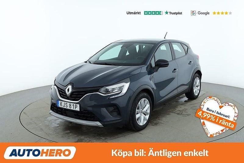 Begagnad Renault Captur Intens 162 HK (119 kW) 2021 Blå SUV