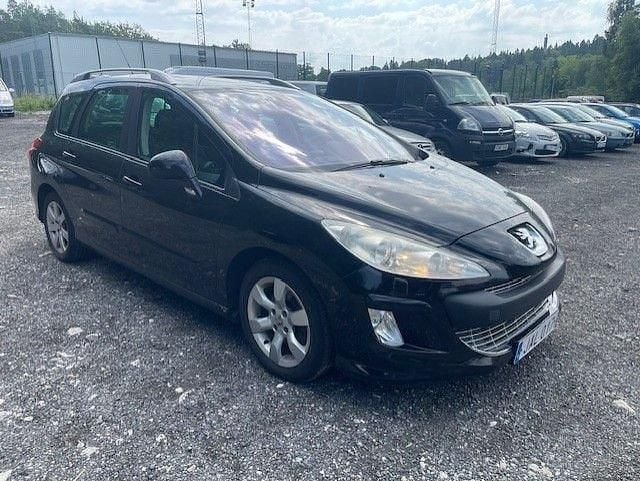 Svart Begagnad 2008 Peugeot 308 Kombi | 16 900 kr (Bra pris) - Bild 1/4